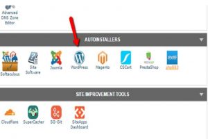 Cài đặt wordpress bằng Softacificent