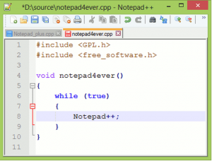 Notepad++