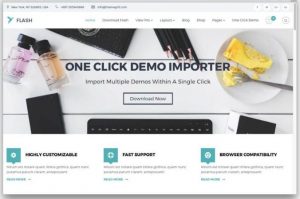flash theme wordpress