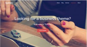 sydney wordpress theme