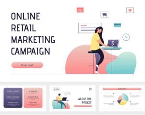 Mẫu Powerpoint miễn phí phong cách hình minh họa