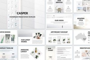 Casper – Theme PowerPoint miễn phí dành cho nội thất
