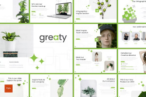 Greaty – Template đẹp và nhẹ nhàng miễn phí