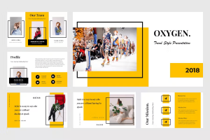 Oxygen – Template về thời trang