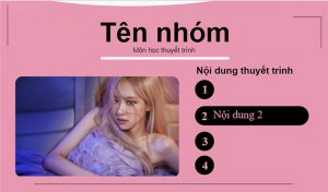 Bố cục slide hoàn hảo