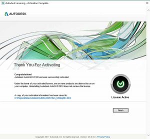 “Next” và một thông báo hiện ra thể hiện rằng bạn đã thành công