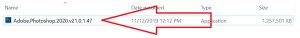 cài đặt adobe photoshop 2020