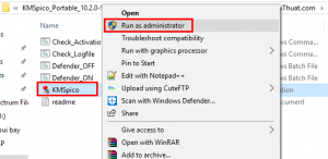 tải xuống và giải nén file kmspico full crack