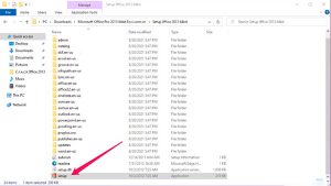 chạy file setup.exe