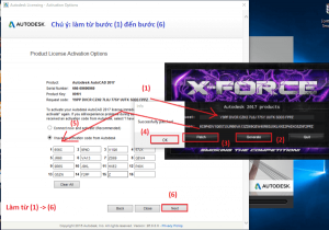 Thực hiện theo hướng dẫn trong hình