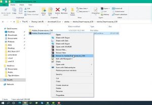 download và giải nén file