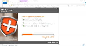 chờ đợi phần mềm cài đặt