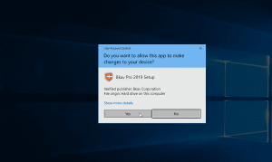 nhấn yes để bắt đầu cài đặt
