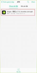 Nhấn chọn Cài Đặt