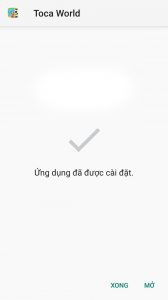 Bấm vào tệp Mod Apk đã tải trước đó để hệ thống hoàn tất cài đặt.