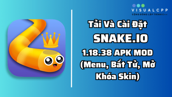 Tải Snake.io MOD (Menu, Bất Tử, Mở Khóa Skin) 1.18.51 APK