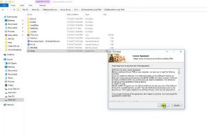 Tiếp tục bấm đúp vào I Agree.