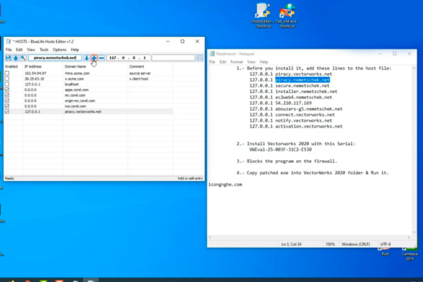 Tiếp theo bạn hãy sửa file Hosts, tiến hành tìm kiếm “C:windowssystem32driversetc” để sử dụng được “Host Editor”