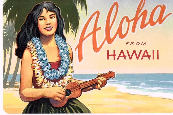 Mẫu slide theo văn hóa Hawaii