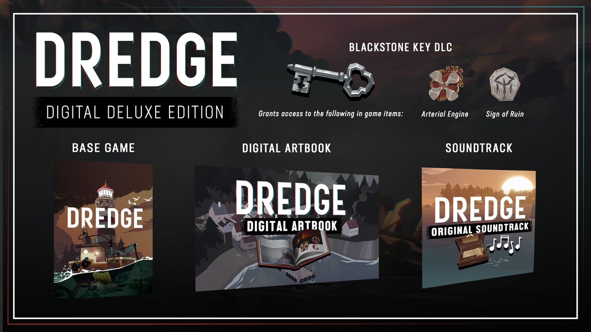 phiên bản dredge digital deluxe edition có gì?