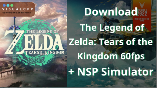 Tải The Legend of Zelda: Tears of the Kingdom v1.2 + NSP Simulator