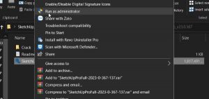 install setup sketchup 2023 pro crack