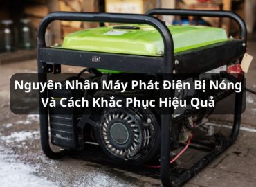 máy phát điện bị nóng