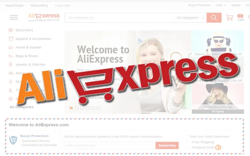 website AliExpress.com