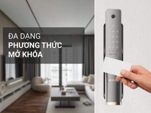 Khóa vân tay cao cấp Hàn Quốc Solity GP-4000BK