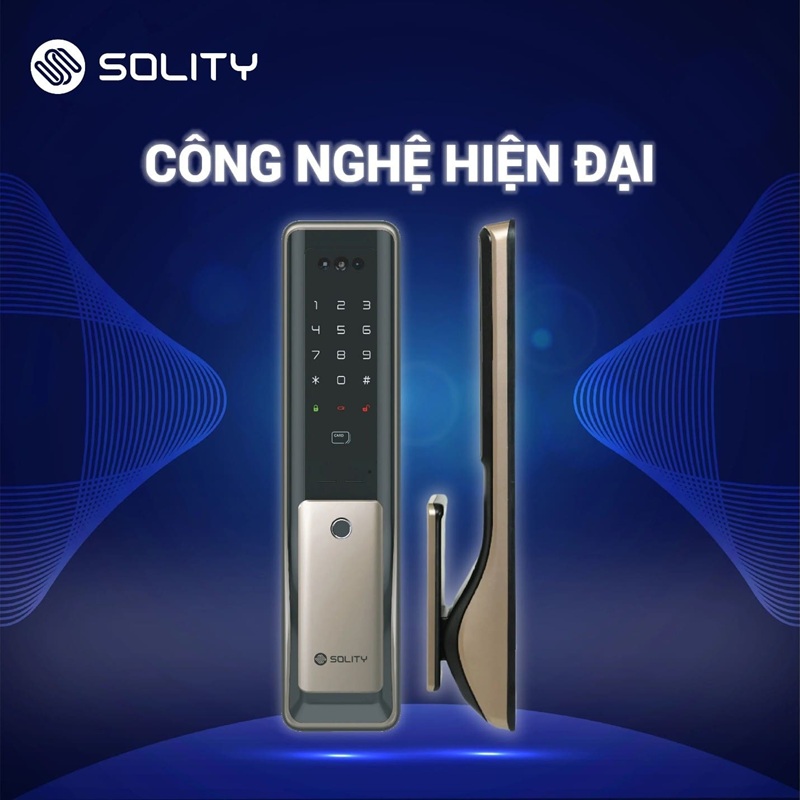khóa vân tay solity
