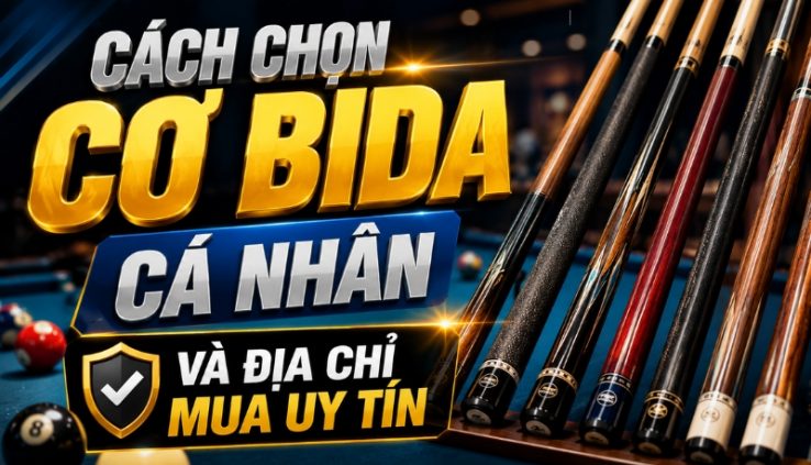 cách chọn cơ bida