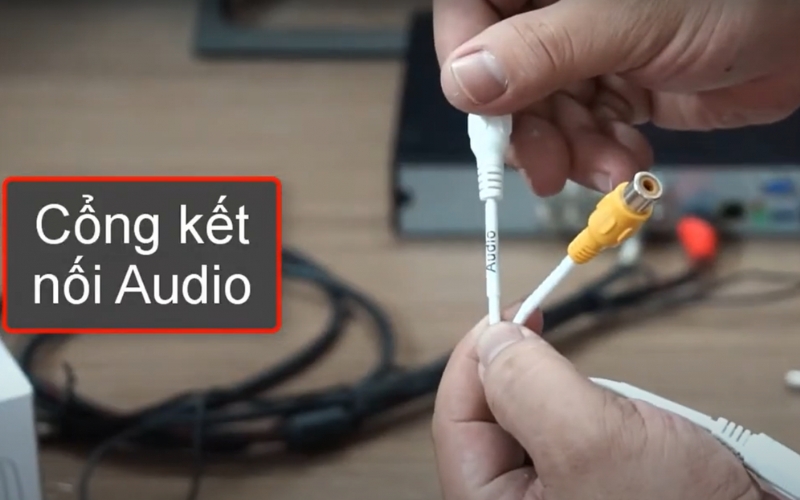 Kiểm tra mic rời nếu camera sử dụng mic ngoài