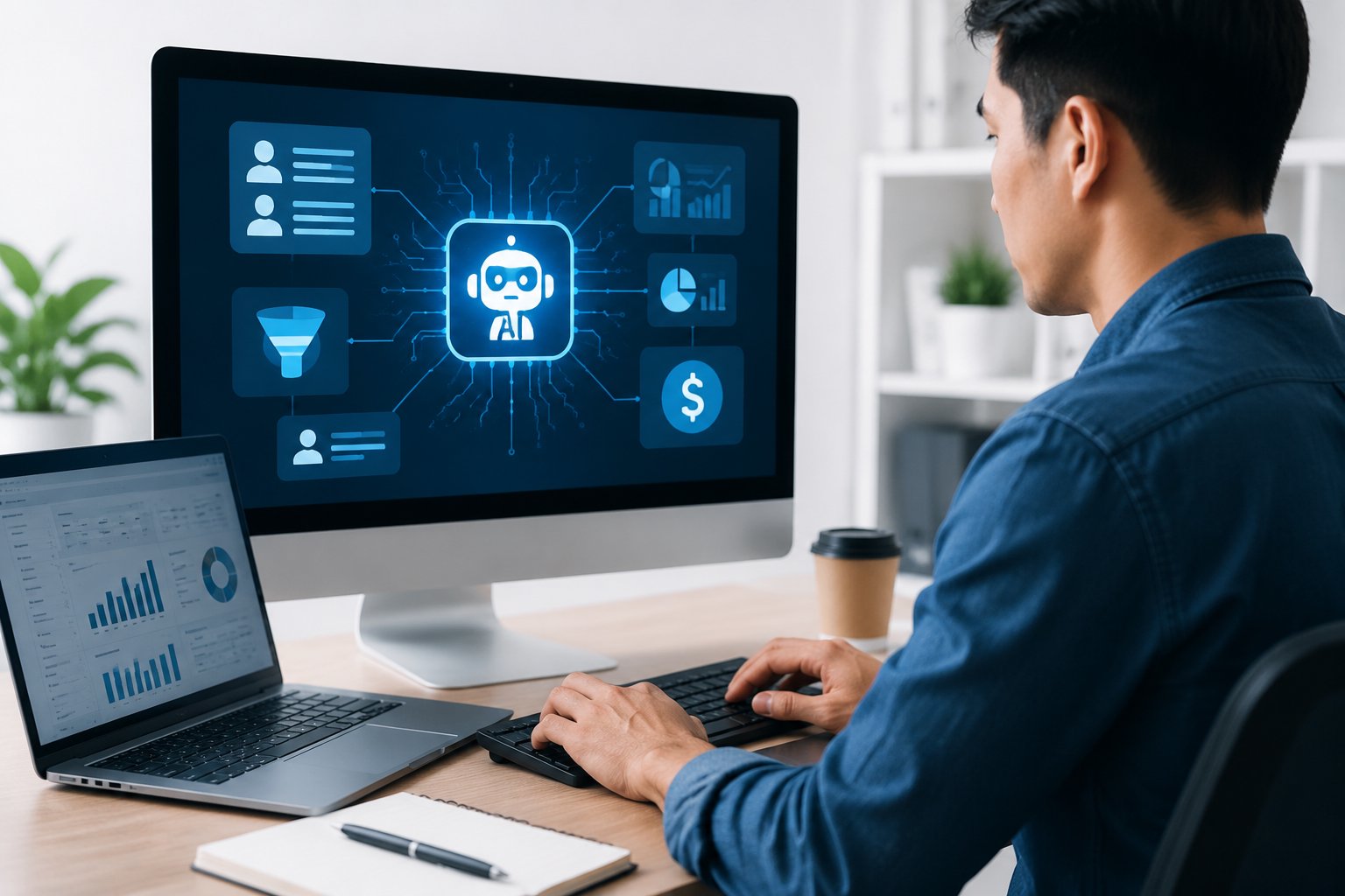 Thiết kế luồng dữ liệu CRM để AI sale hoạt động hiệu quả